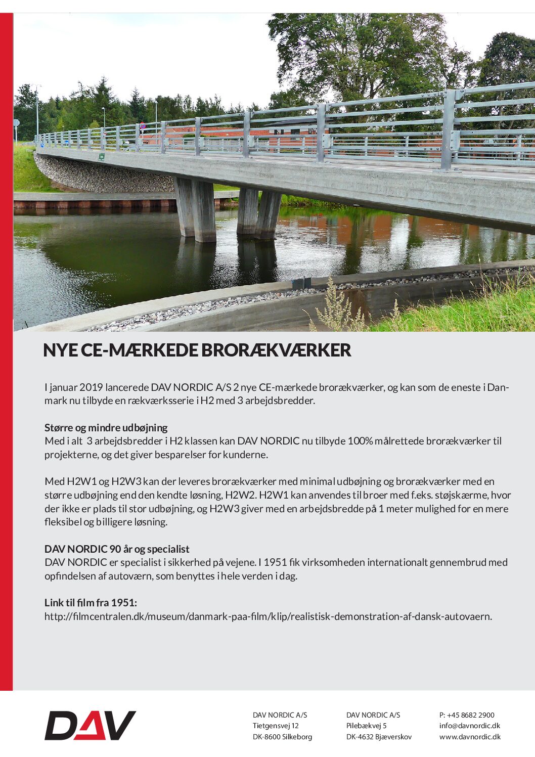 Træautoværn produktblad