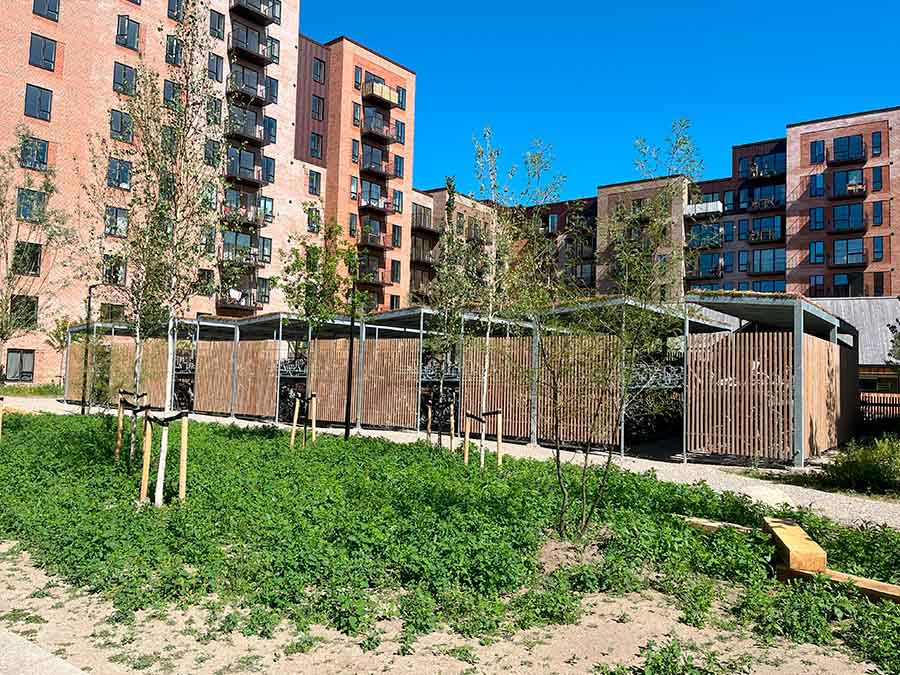 Cykelparkering i Herlev