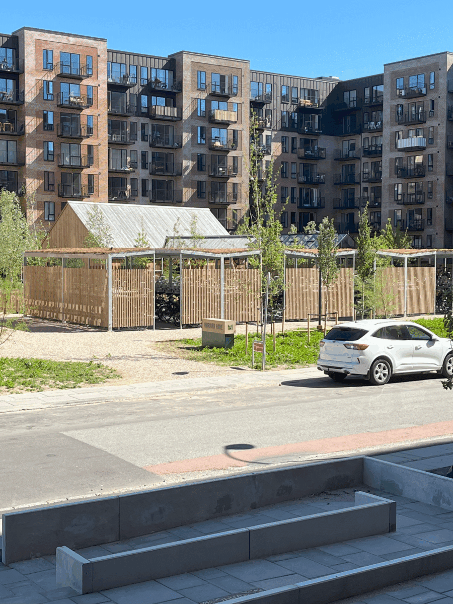Cykelparkering i to niveau