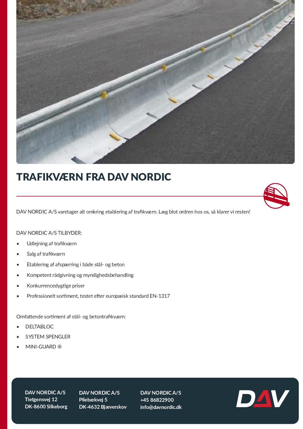 Truckværn og påkørselsværn produktblad