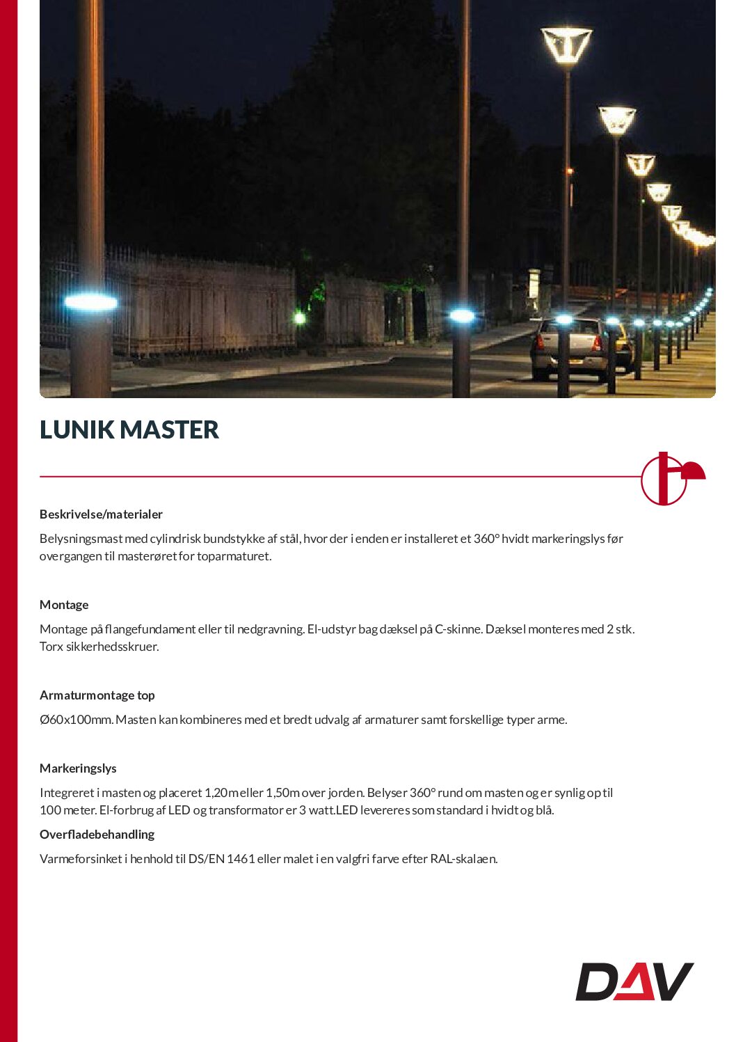 MILEWIDE produktblad